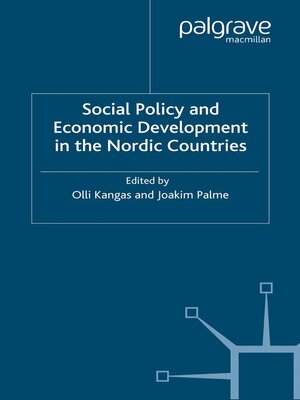 cover image of Social Policy and Economic Development in the Nordic Countries